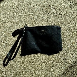 Black Coach Wristlet